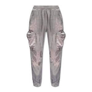 Diesel Relaxed Fit Cargo Pants Women silver Trousers